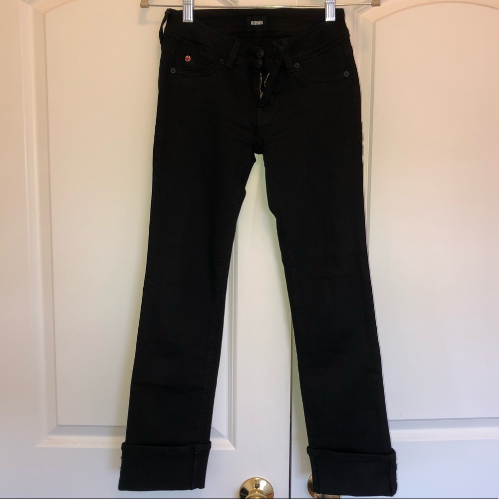 Hudson black jeans size 25